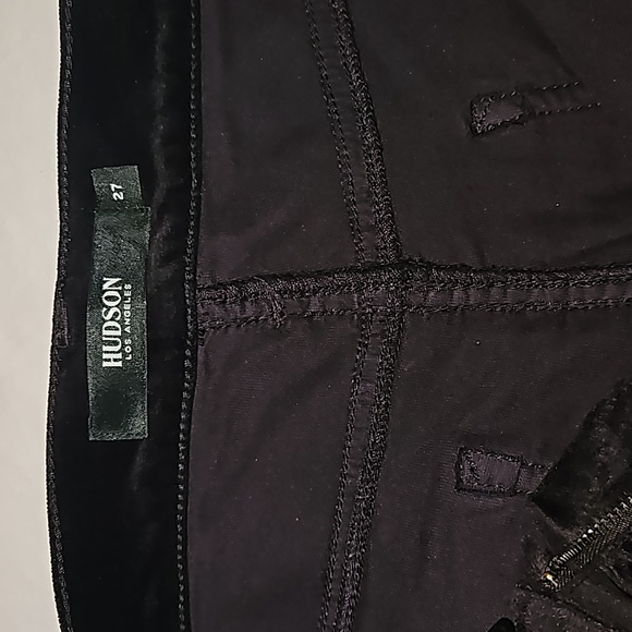 HUDSON LOS ANGELES NICO OMBRE WOMEN MID RISE ANKLE SUPER SKINNY PANS SIZE 27 - Picture 9 of 11